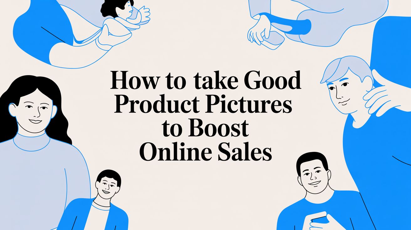 How to Take Good Product Pictures to Boost Online Sales